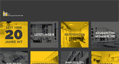 Desktop Screenshot of iht-gmbh.de